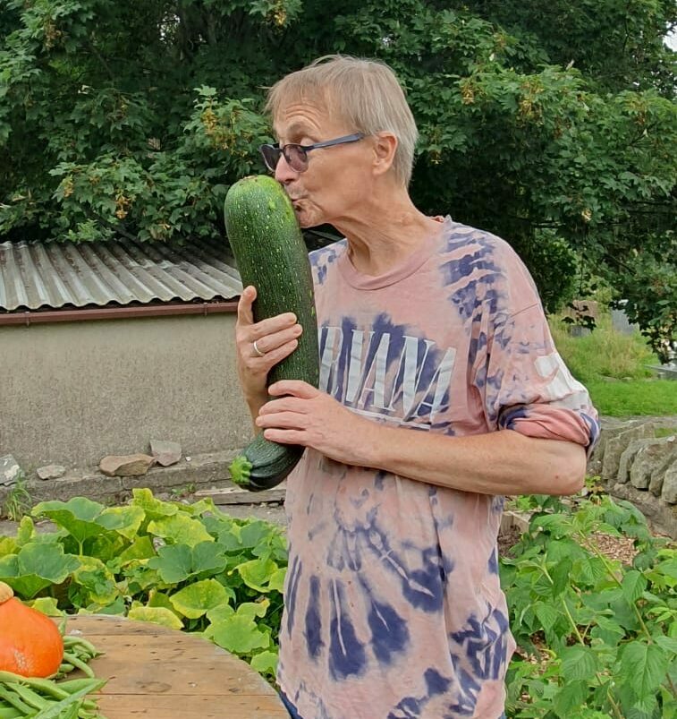Kissing the Courgete